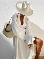 Cotton Loose Maxi Dress