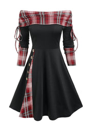 Ethnic Casual Long sleeve Loose Dresse