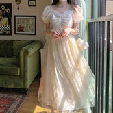 Lace-up Party Long Fairy Dress
