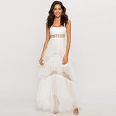 Summer Sling Long Lace Dress