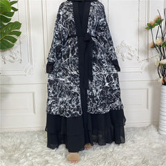 Hoobd Ramadan Eid Mubarak Robe Longue Kimono Femme Musulmane Dubai Abaya For Women Kaftan Pakistan Turkey Islam Arabic Muslim Dress