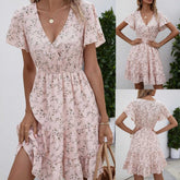 Midi Flower Beach Dress