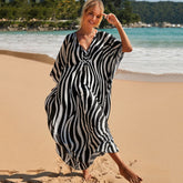 Summer One Size Print Smock Sundress Boho Dress