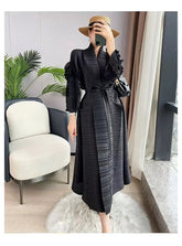 Miyake Pleated French Dress For Women In The Spring And Autumn