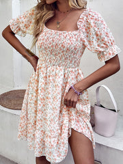 Summer Chiffon Midi Dress