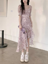 Summer Short Sleeve Fairy Floral Dress