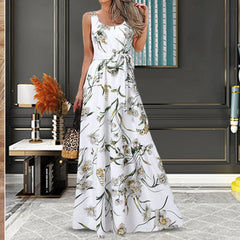 Elegant Party Sleeveless Maxi Dress