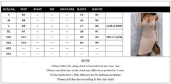 Autumn Winter Women's Casual Solid Color Long-sleeved Knitted Bodycon Dress V Neck Off Shoulder Sexy&Club Elegant New Dress