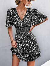 Fashion Floral Slim Short Dresses
