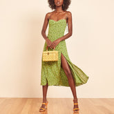 Elegant Vintage Floral Print Dress
