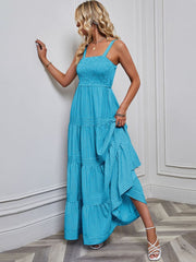 New In Spring and Summer 2023 New Women's Wear Suspender Waist Band Holiday Dress Vintage Sexy Beach Dress for Women Dresses