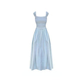 Summer Pure Color Bodycon Midi Dress