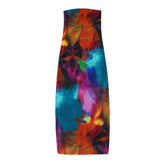 Hoobd Sexy Strapless Women Summer Dress 2023 Y2K Fashion Printed Slim Maxi Beach Dress Elegant Mesh Sleeveless Vacation Party Outfis