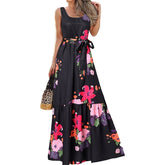 Elegant Party Sleeveless Maxi Dress
