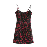 Female Sleeveless A-line Mini Short Dress