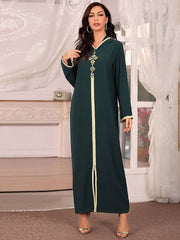 Hoobd Ramadan Eid Abaya Dubai Turkey Muslim Hijab Long Dress Islamic Clothing African Dresses For Women Robe Musulmane Djellaba Femme