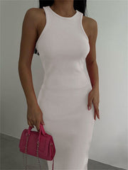 Sexy Sleeveless Spring Summer Dress