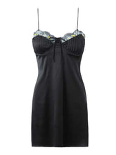 black satin slip dress women pinktuck details mini sexy women dress hollow out back chic ladies dress summer party