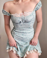 Hoobd New Backless Sexy Women Mini Dress Sleeveless V Neck Backless Flower Print Summer Club Party Dress Sundress Streetwear S M L