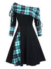 Ethnic Casual Long sleeve Loose Dresse