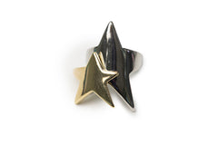 Starry Curved Face Single Ear Clip