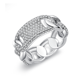 Luxury Full Eternity Moissanite Band Ring