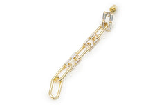 Golden Long Chain Drop Earrings