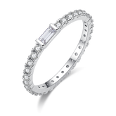 Elite Full Eternity Moissanite Band Ring