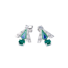 Firefly Enamel Drop Earrings
