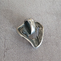 Halloween Prajna Ghost Bucktooth Titanium Steel Pendant for Men