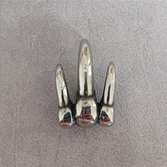 Halloween Skull Wolf Teeth Titanium Steel Pendant for Men