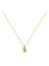 Tear Drop Silver Necklace for Women