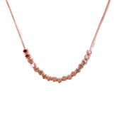 Beading Lucky Bean Silver Necklace for Women