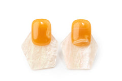 Yellow Afternoon Sun Drop Earrings