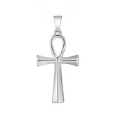 Egyptian Ankh Cross Titanium Steel Pendant for Men