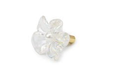 Transparent Frozen Flower Studs
