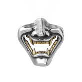 Halloween Prajna Ghost Bucktooth Titanium Steel Pendant for Men