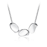 Peas Pendant Silver Necklace for Women