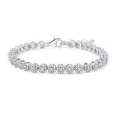 Tennis Chain 3.5 Carat Moissanite Bracelet