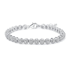 Tennis Chain 3.5 Carat Moissanite Bracelet