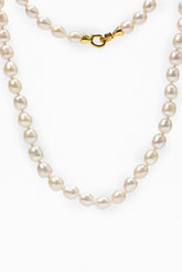 18K Gold Freshwater Pearls Necklace for Women