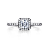 European and American Cross-border Vintage S925 Sterling Silver Rings, Personality, Jewelry, Zirconium Inlay, Luxury Temperament, Ring Women's Wholesale