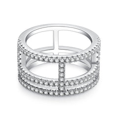 Moissanite Band Ring for Women
