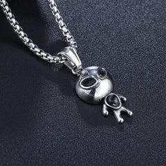 Alien ET Titanium Steel Pendant for Men