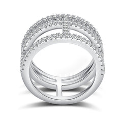 Moissanite Band Ring for Women
