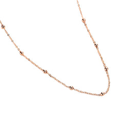 Mini Bead Silver Necklace for Women