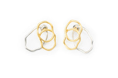 Irregular Triple Layered Earrings