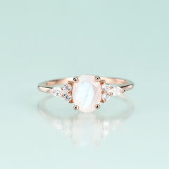 Luxury Temperament Rose Gold Colour S925 Sterling Ring