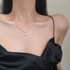 Mother of Pearl Mermaid Tail Pendant Silver Necklace for Women
