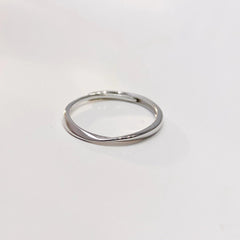 Mobius Silver Ring for Women